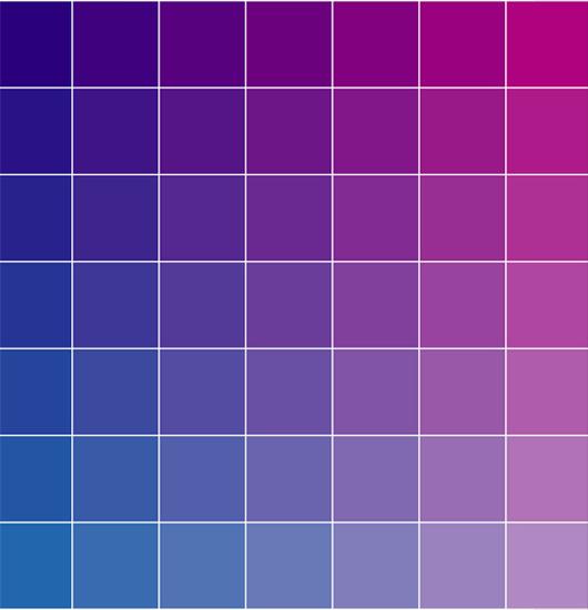 紫色可以有很多細節(jié)的差別