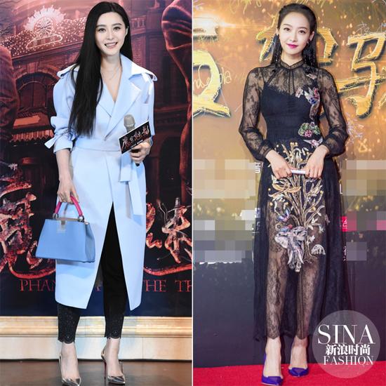 范冰冰、宋茜示范尖頭高跟鞋