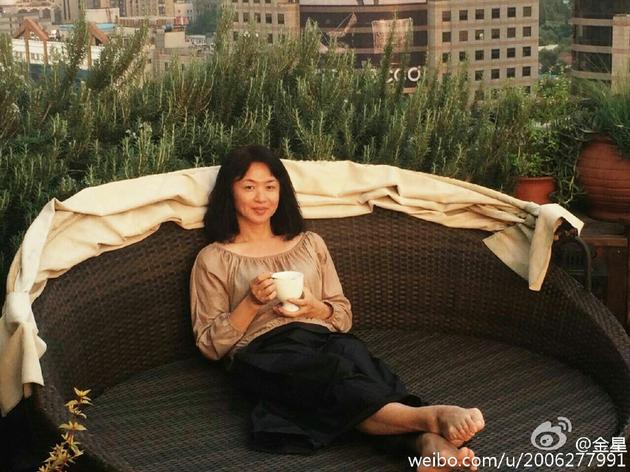 金星素顏與老公自拍 金星素顏與老公自拍