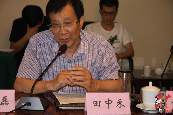 原文聯(lián)主席、作家協(xié)會主席田中禾