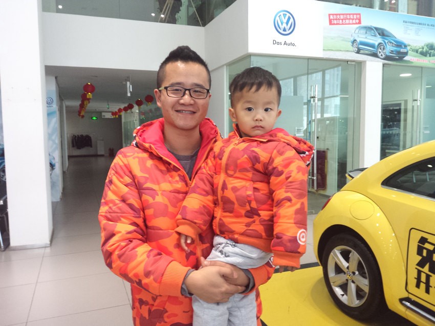 父子同款，瞧這給美的！