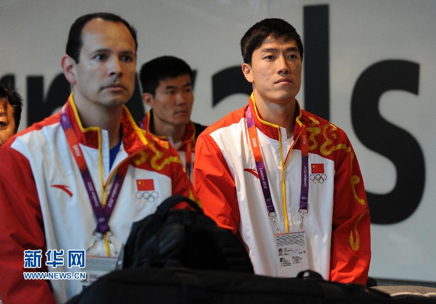 劉翔抵達(dá)倫敦未接受采訪(fǎng)