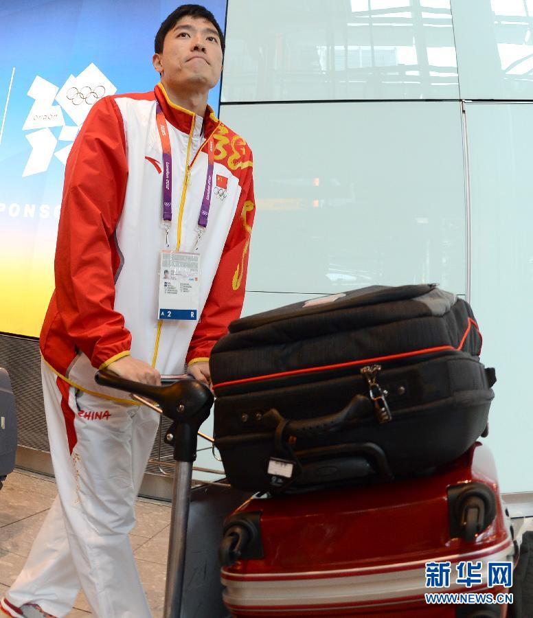 劉翔抵達(dá)倫敦未接受采訪(fǎng)