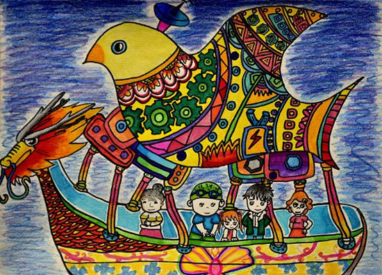 (工一小)張孟凡《雷達(dá)、紅外線探測(cè)無人救助飛船》輔導(dǎo)教師：時(shí)尹航