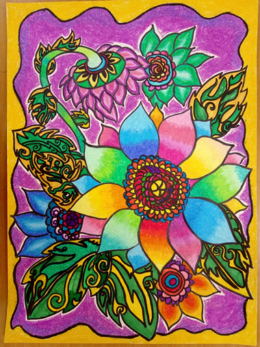 孫思語《嬌艷》輔導(dǎo)教師：時(shí)尹航（工一小）