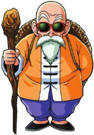 　《七龍珠》經典形象龜仙人。