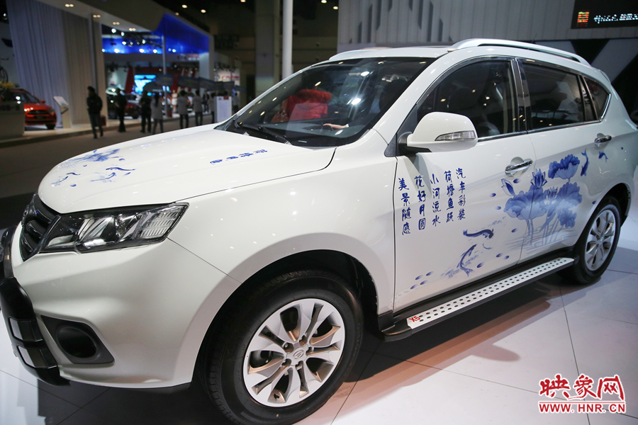 中國(guó)風(fēng)的汽車(chē)噴繪