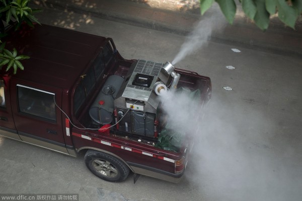 　9月24日，廣東廣州，登革熱病例數已達5190例，接近歷史最高。