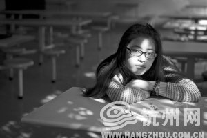 　筆試面試都過了最終沒被錄取，讓胡格格非常失落。 記者 陳中秋 攝