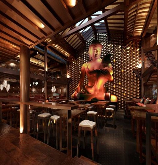 佛像“助陣”酒吧，爭議炸開鍋