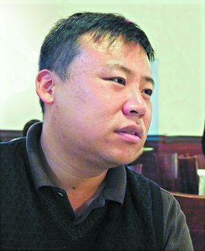 來自廣東的留學(xué)生馬博打算回國(guó)就業(yè)。（陳安 攝）