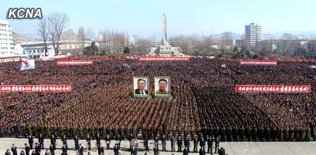 朝鮮民眾稱(chēng)，朝鮮軍民“將在任意時(shí)期、對(duì)任意對(duì)象隨意實(shí)施無(wú)止境的正義打擊，一定實(shí)現(xiàn)民族的夙愿祖國(guó)統(tǒng)一大業(yè)”。