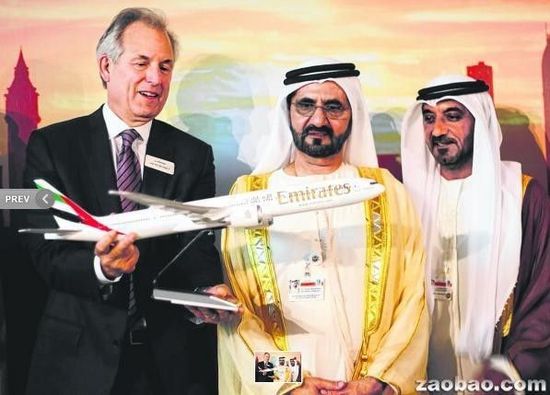 海灣國家1000億美元購客機 成航空史上最大訂單 海灣國家1000億美元購客機 成航空史上最大訂單