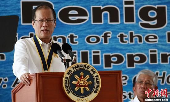 　　資料圖：菲律賓總統(tǒng)阿基諾。中新社發(fā) Malacanang 攝