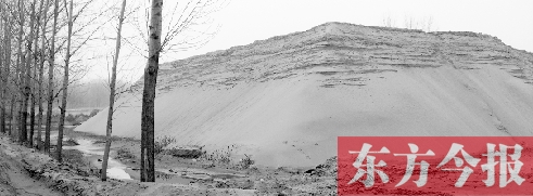 蔣西昌開設(shè)的砂場經(jīng)營多年，但至今未遭到過處罰