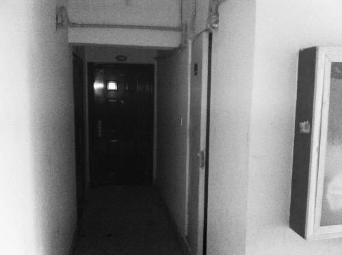 被砸網吧在鄭州安徐莊公館小區(qū)的一棟居民樓里，昨天，網吧已關門。