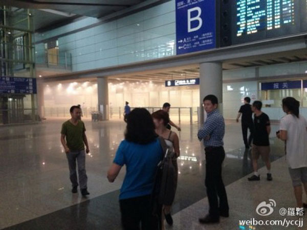 首都機(jī)場(chǎng)T3航站樓發(fā)生爆炸