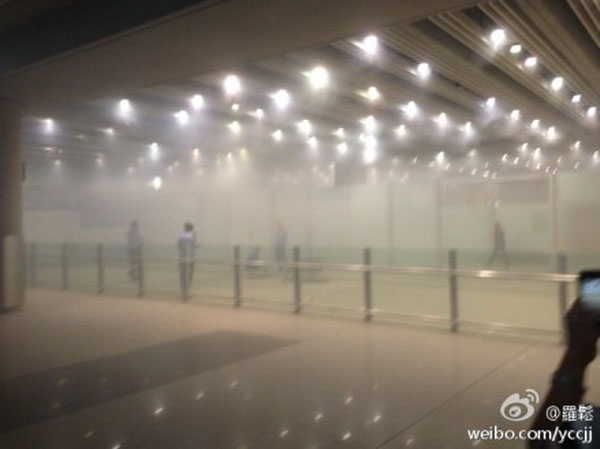 首都機(jī)場(chǎng)T3航站樓發(fā)生爆炸