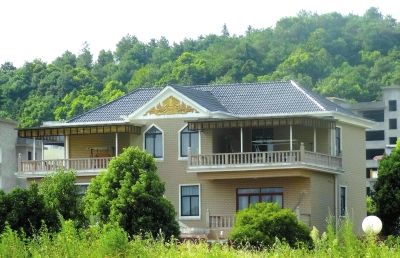 江西宜春，氣功大師王林在樟竹路紫薇山莊旁的別墅。圖/CFP