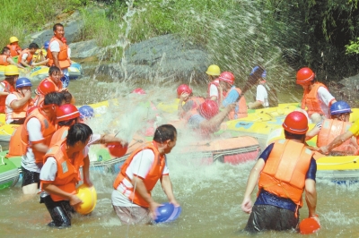 端午節(jié)，購(gòu)漂流可免費(fèi)暢游豫西大峽谷