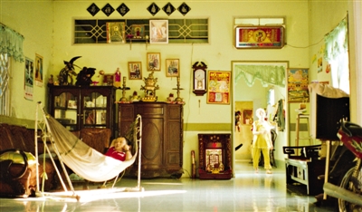 湄公河周邊的居民家。