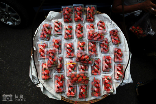 緬甸，繽紛的街邊平民小吃