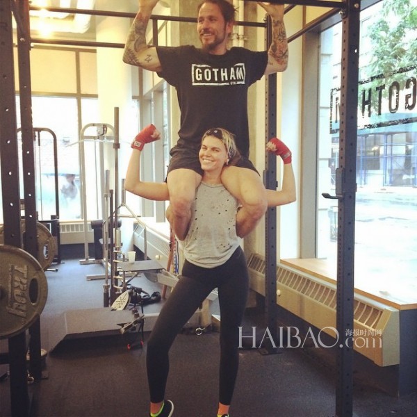 超?，旣惸取ち詹?(Maryna Linchuk) 近期健身私照