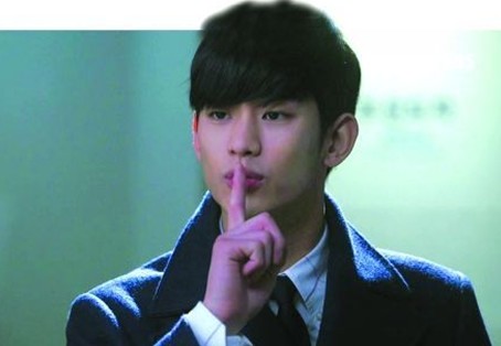 于正評價金秀賢沒什么演技，只是長得很討喜。