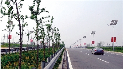 鄭新快速通道已建成通車。