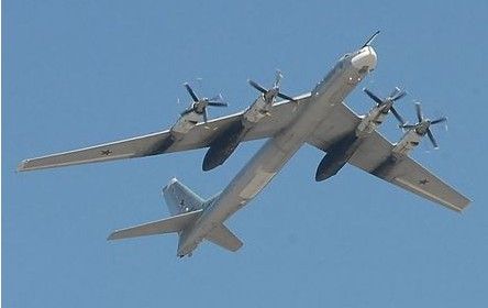 俄羅斯戰(zhàn)略轟炸機(jī)。（資料圖）