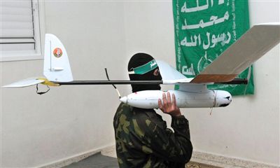 無人機(jī)：哈馬斯自制，在以領(lǐng)土上偵察時被擊落。