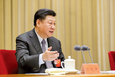 2017年12月28日至29日，中央農(nóng)村工作會議在北京舉行。習近平在會上發(fā)表重要講話。新華社記者 丁林 攝