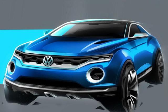 大眾全新T-ROC概念車(chē) 大眾全新T-ROC概念車(chē)