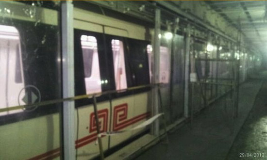 網友爆料鄭州地鐵已進行內部試運行