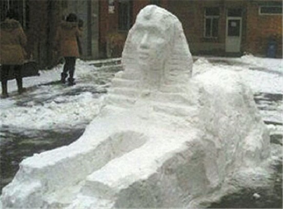 創(chuàng)意十足！日系列卡通雪人走紅