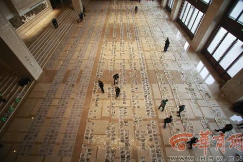 陜西高考美術(shù)閱卷現(xiàn)場(chǎng)曝光