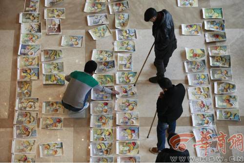 陜西高考美術(shù)閱卷現(xiàn)場(chǎng)曝光