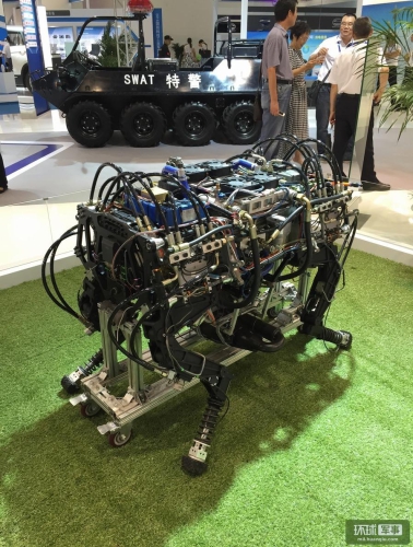國產(chǎn)“大狗”機器人真身曝光