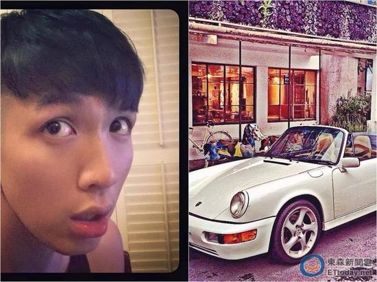 柯震東自己也擁有一輛法拉利跑車，但這次發(fā)生車禍并非他所駕駛，而出事后本人也沒做出說明。