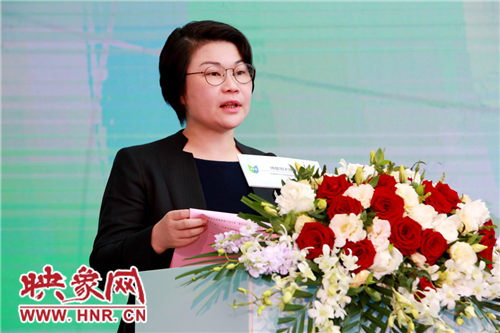 恒大集團(tuán)常務(wù)副總裁、恒大健康集團(tuán)董事長(zhǎng)談朝暉致辭