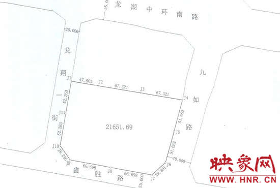 鄭政東出(2014)6號(hào)地塊位置。