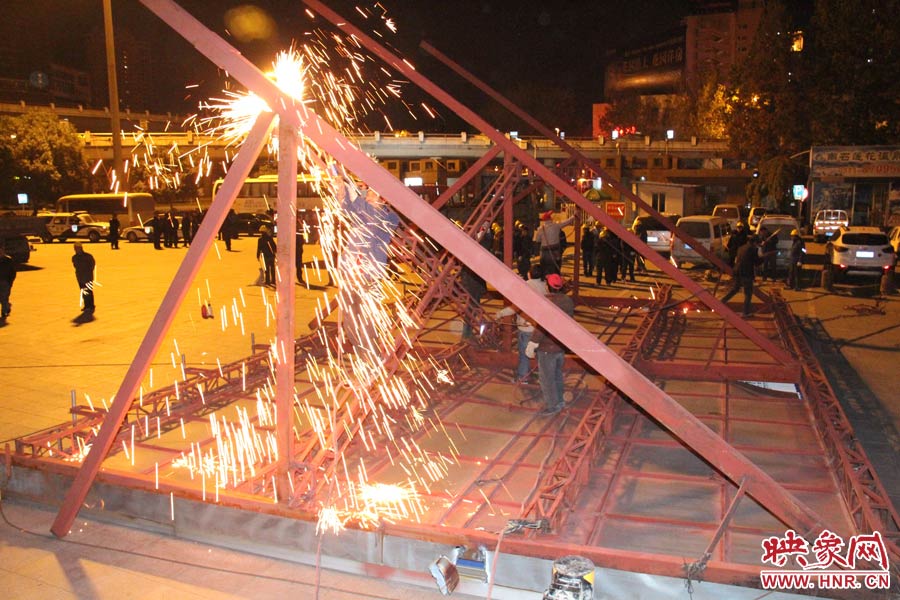 拆除現(xiàn)場。