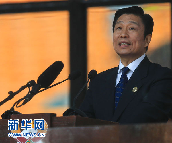 12月10日，國家副主席李源潮在南非約翰內斯堡出席南非政府為前總統(tǒng)曼德拉舉行大型官方追悼活動并致辭。