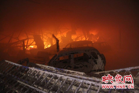 火災(zāi)現(xiàn)場(chǎng)