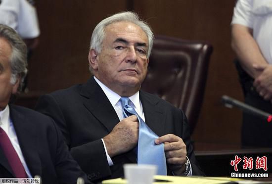 資料圖：前國際貨幣基金組織總裁斯特勞斯-卡恩。