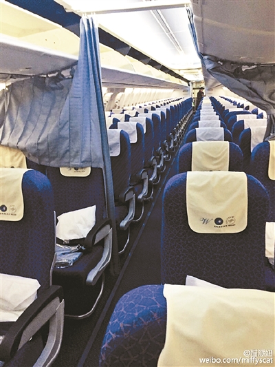 年關將近，很多人回家的票還沒有著落，而昨日凌晨，一架從武漢飛往廣州的航班上只有一名女乘客，偌大的客機成了一個人的專機。