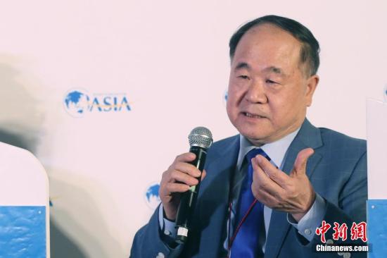 資料圖：莫言。 中新社記者 韓海丹 攝