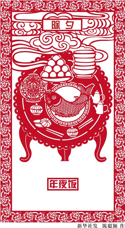 （圖表·漫畫(huà)）[春節(jié)·民俗]除夕——年夜飯