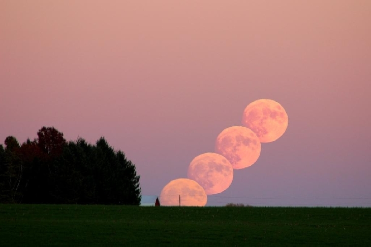 68年來(lái)最大！今晚夜空上演超級(jí)月亮