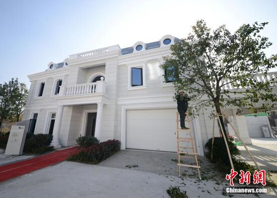 看！這些別墅都是3D打印出來的 僅耗時(shí)1天